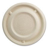 World Centric Fiber Lids for Bowls, 4.7" dia, Paper, 500/Carton (WORBBLSC12NLF) Case of 500