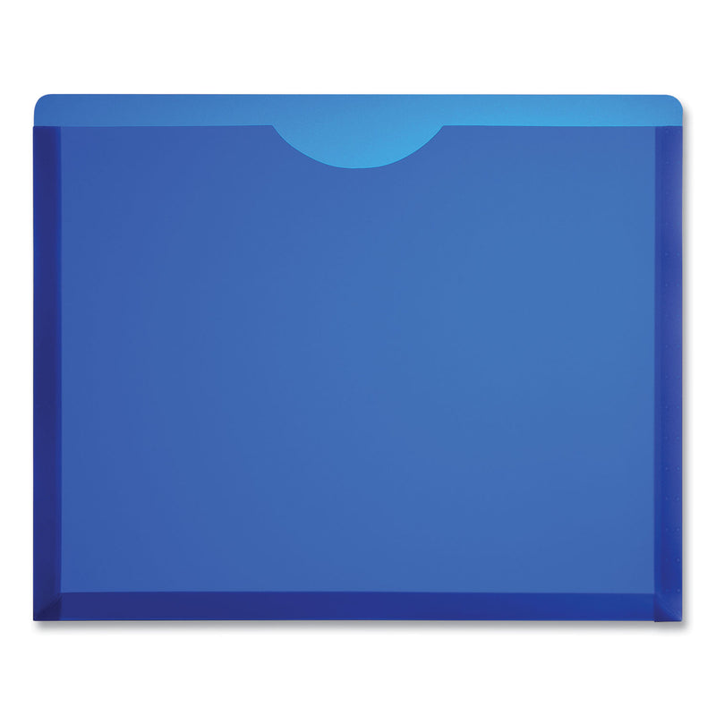 Universal Expanding Poly File Jackets, 1 Section, Straight Tab, Letter Size, Assorted, 10/Pack (UNV50750) Pack of 10