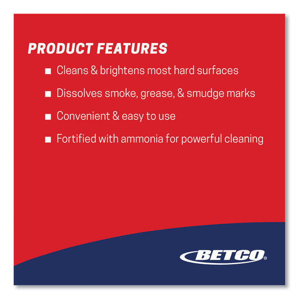 Betco® Deep Blue Glass and Surface Cleaner, 55 gal Drum (BET1085500) Each