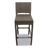 JMC Furniture Gama Series Barstools, Supports Up to 300 lb, 31.25" Seat Height, Ivory Seat, Ivory Back, Ivory Base (JMCGAMBSIVY) Each