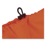 ergodyne® GloWear 8008 Class E Hi-Vis Leg Gaiters, Polyester with Polyurethane Coating, One Size Fits Most, Orange (EGO29081) 1 Pair