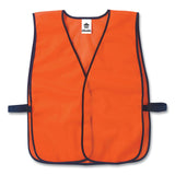 ergodyne® GloWear 8010HL Non-Certified Economy Vest, One Size Fits Most, Orange (EGO20010) Each