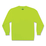 GloWear 8091 Non-Certified Hi-Vis Long Sleeve Shirt, 2X-Large, Lime (EGO21586) Each