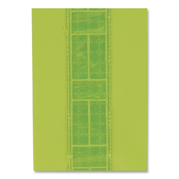 GloWear 8140BA Class 1 Breakaway Sash, Polyester, X-Large/2X-Large, Lime (EGO27015) Each