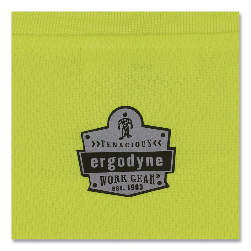 ergodyne® GloWear 8091 Non-Certified Hi-Vis Long Sleeve Shirt, 4X-Large, Lime (EGO21588) Each
