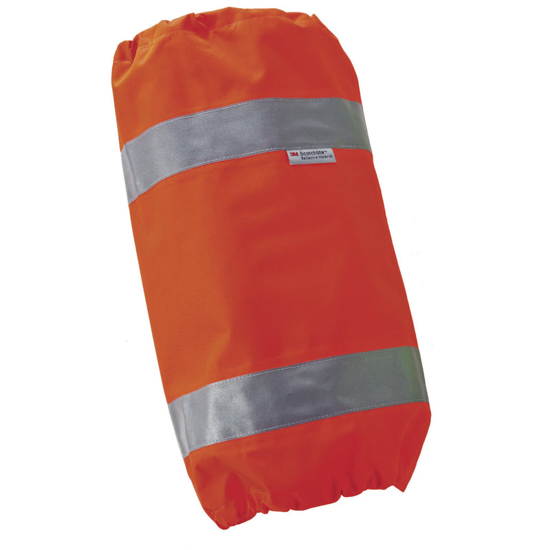 ergodyne® GloWear 8008 Class E Hi-Vis Leg Gaiters, Polyester with Polyurethane Coating, One Size Fits Most, Orange (EGO29081) 1 Pair