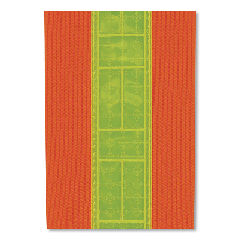 ergodyne® GloWear 8140BA Class 1 Breakaway Sash, Polyester, X-Large/2X-Large, Orange (EGO27018) Each