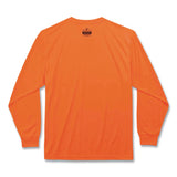 ergodyne® GloWear 8091 Non-Certified Hi-Vis Long Sleeve Shirt, Large, Orange (EGO21594) Each
