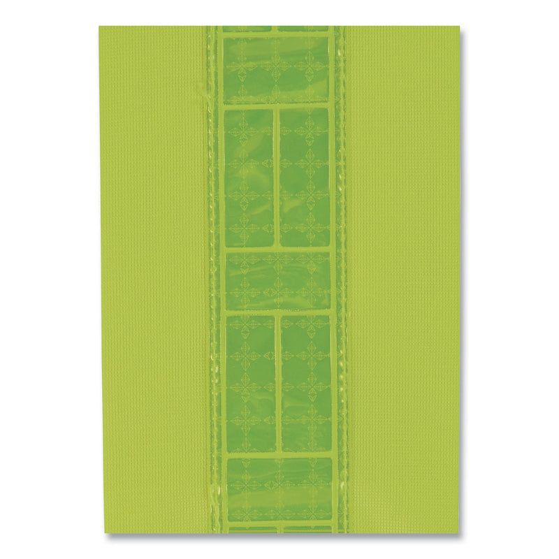 GloWear 8140BA Class 1 Breakaway Sash, Polyester, 3X-Large Plus, Lime (EGO27016) Each