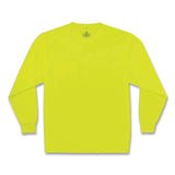 GloWear 8091 Non-Certified Hi-Vis Long Sleeve Shirt, Small, Lime (EGO21582) Each