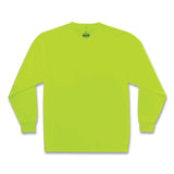 GloWear 8091 Non-Certified Hi-Vis Long Sleeve Shirt, Large, Lime (EGO21584) Each