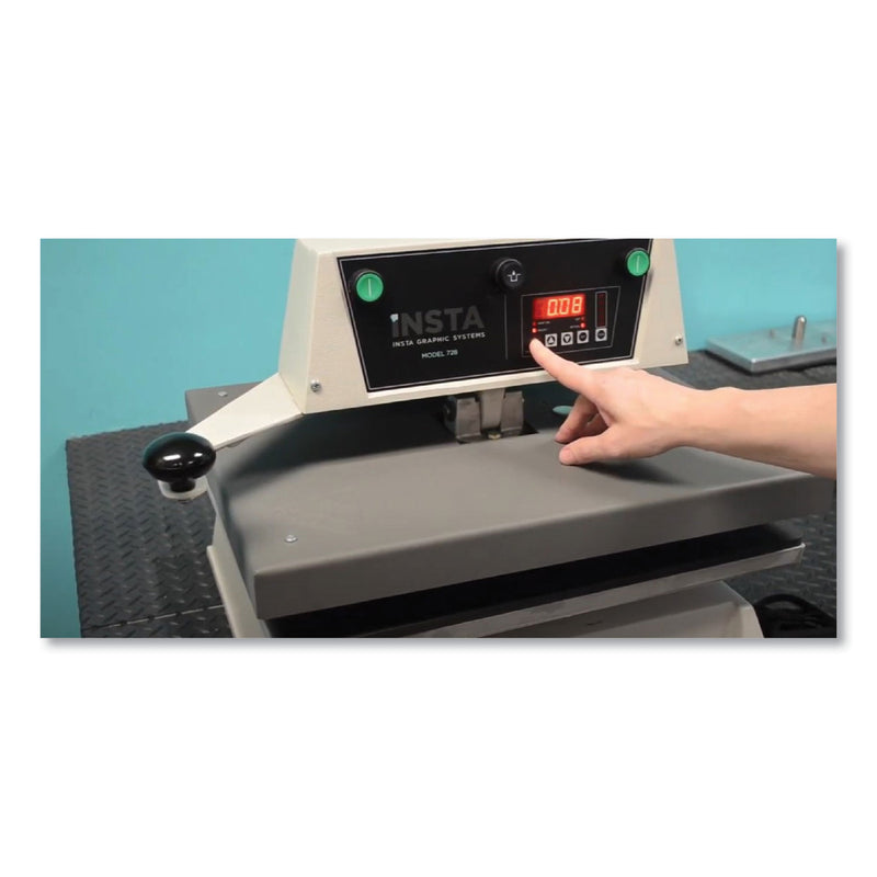 Insta 728 Heat Press Machine, 33.13 x 29.88 x 26, Beige/Black (IGTMS728S) Each