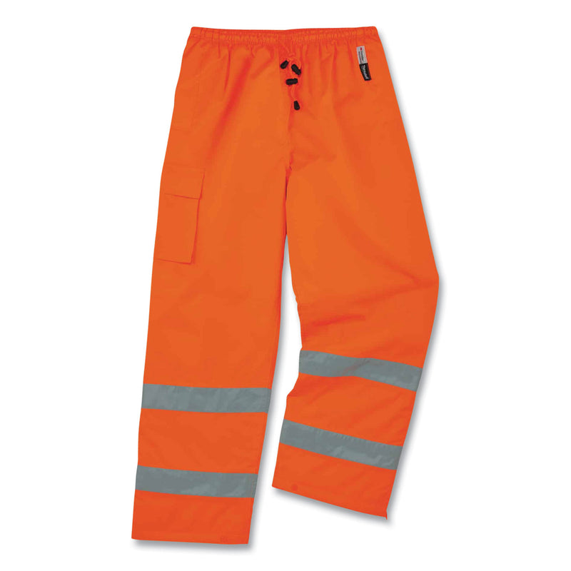 GloWear 8925 Class E Hi-Vis Thermal Pants, Large, Orange (EGO24444) Each