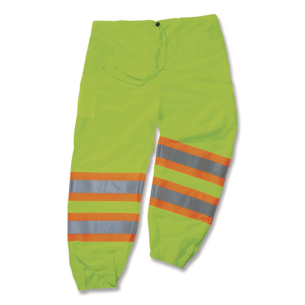 GloWear 8911 Class E Two-Tone Pants, Large/X-Large, Lime (EGO22965) Each