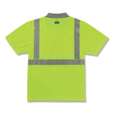 ergodyne® GloWear 8295 Class 2 Hi-Vis Polo Shirt, 5X-Large, Lime (EGO21649) Each