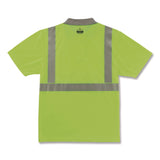 GloWear 8295 Class 2 Hi-Vis Polo Shirt, Medium, Lime (EGO21643) Each