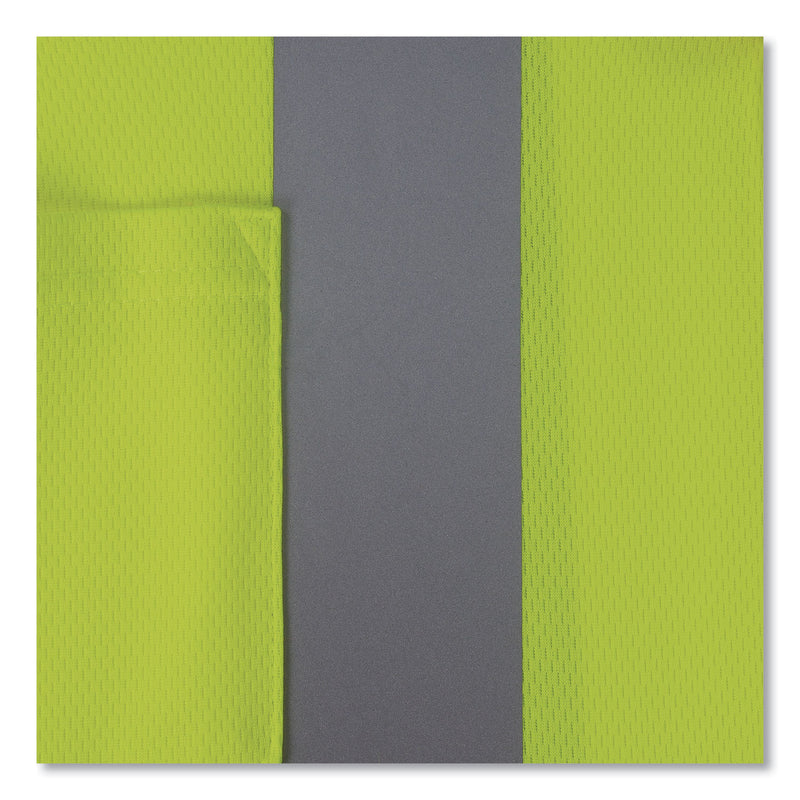 GloWear 8295 Class 2 Hi-Vis Polo Shirt, 3X-Large, Lime (EGO21647) Each