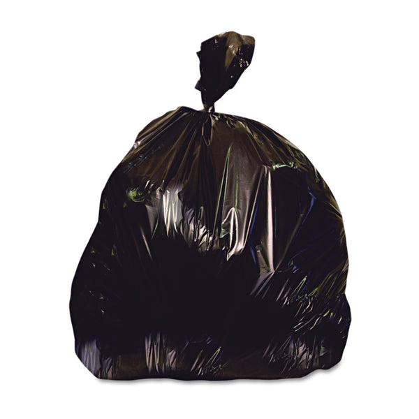 Heritage™ X-Liner™ Trash Bag 45 gal. Black Reprocessed Resin 2 mil 40 X 46 Inch Star Seal Bottom Flat Pack (285719_CS) 100/CS