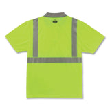 GloWear 8295 Class 2 Hi-Vis Polo Shirt, 3X-Large, Lime (EGO21647) Each