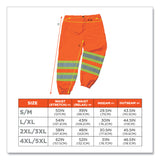 GloWear 8911 Class E Two-Tone Pants, Large/X-Large, Orange (EGO22865) Each