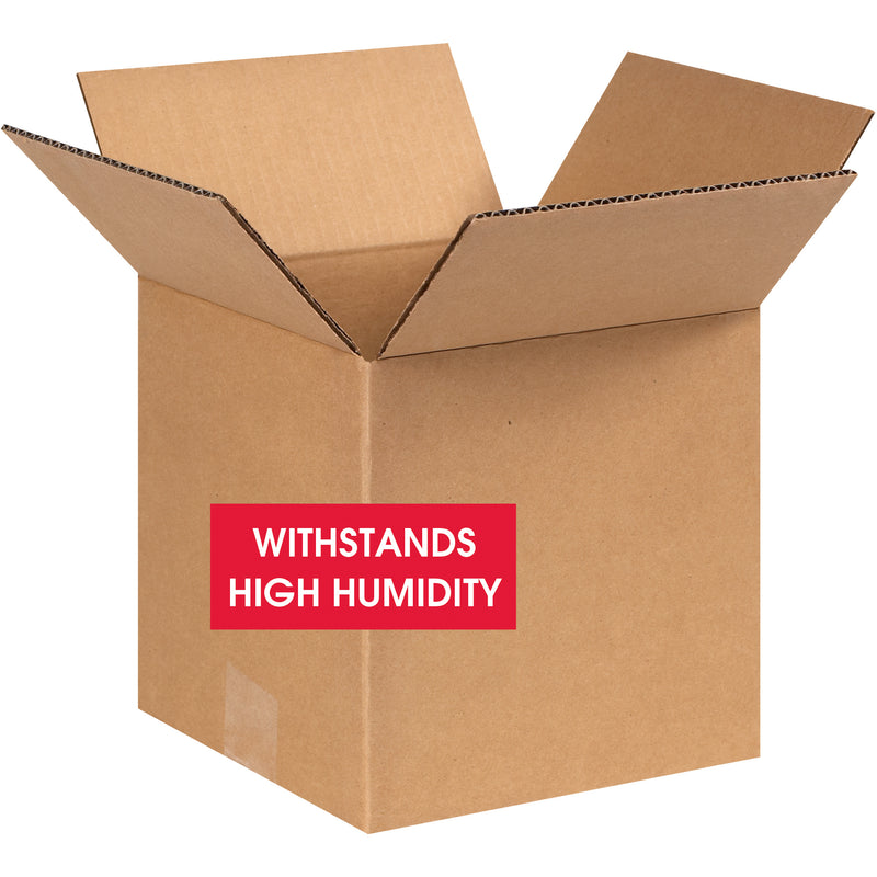 8 x 8 x 8" W5c Weather-Resistant Corrugated Boxes (888W5C) Bundle Of 25