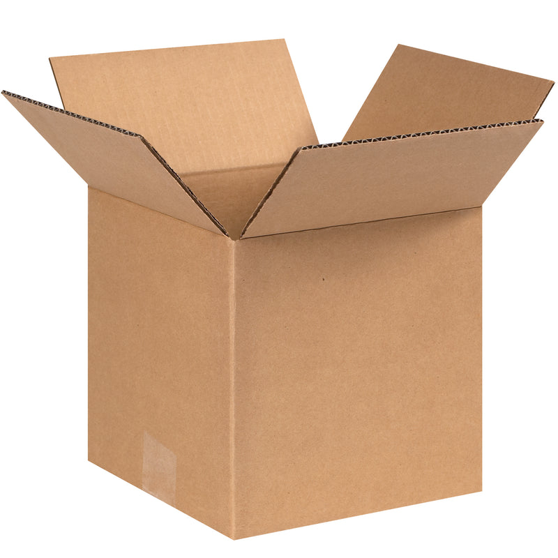 8 x 8 x 8" Corrugated Boxes, Bundle Of 25 Bundle Of 25