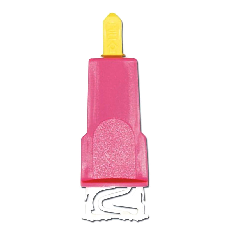 Capiject® Safety Lancet 1.5 mm Blade Retractable Push Button Activation Finger (682035_BX) 200/BX
