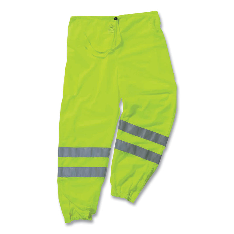 ergodyne® GloWear 8910 Class E Hi-Vis Pants, Small/Medium, Lime (EGO22953) Each