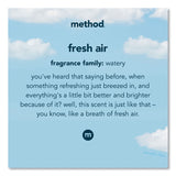 Method Laundry Detergent, Fresh Air Scent, 53.5 oz Bottle, 4/Carton (MTH318025) Case of 4
