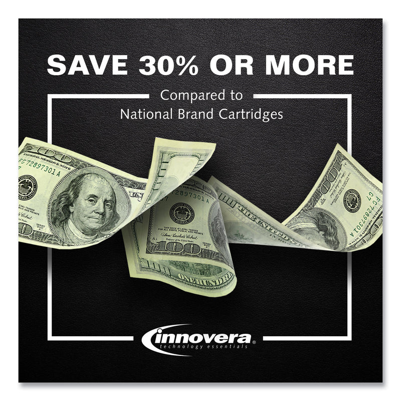 Innovera Remanufactured Black Toner, Replacement for 414A  (W2020A), 2,400 Page-Yield (IVRW2020A) Each