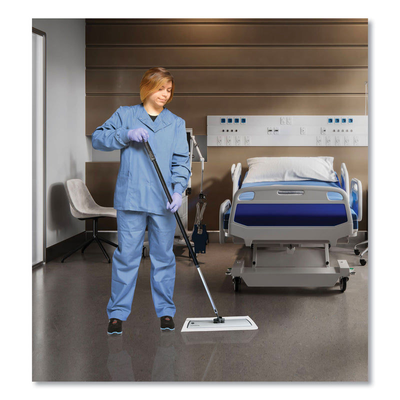 Diversey EasyMop Single-Use Microfiber Mop, 16 x 5.3, 10/Carton (DVOD1232213) Each