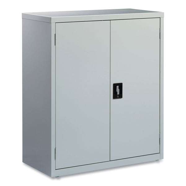 Alera® Economy Assembled Storage Cabinets, 3 Shelves, 36" x 18" x 42", Light Gray (ALEHCM4218LG) Each