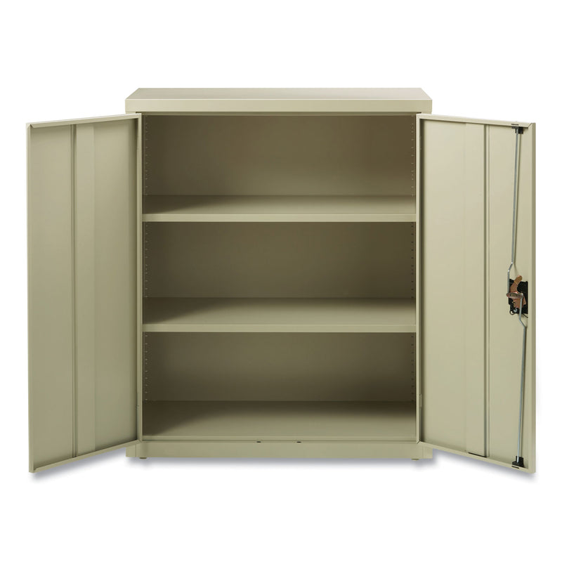 Economy Assembled Storage Cabinets, 3 Shelves, 36" x 18" x 42", Putty (ALEHCM4218PY) Each