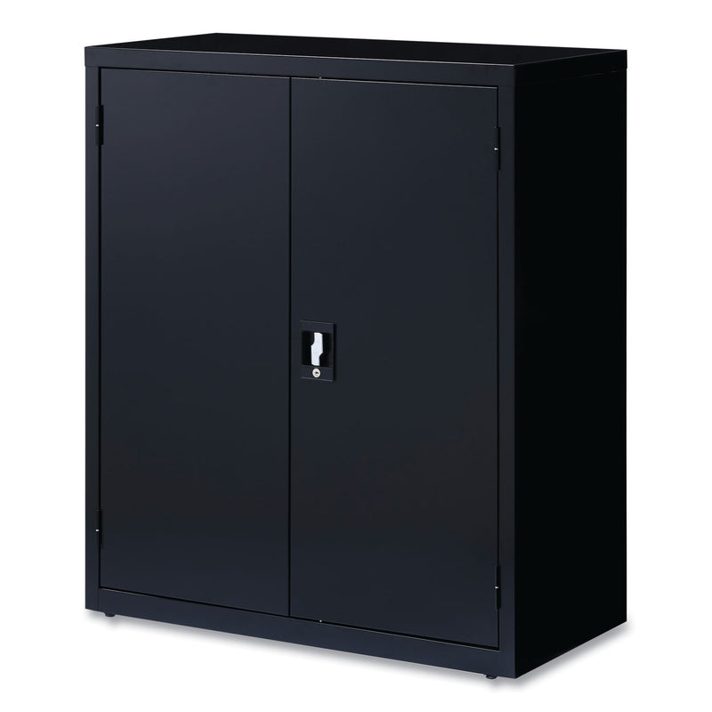 Alera® Economy Assembled Storage Cabinets, 3 Shelves, 36" x 18" x 42", Black (ALEHCM4218BK) Each