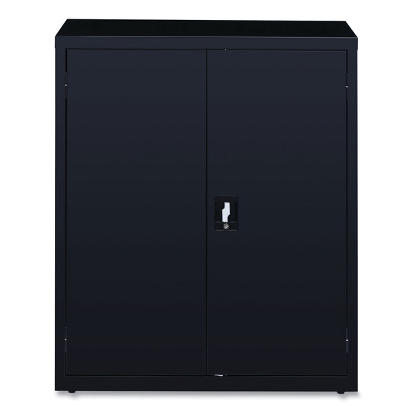 Alera® Economy Assembled Storage Cabinets, 3 Shelves, 36" x 18" x 42", Black (ALEHCM4218BK) Each