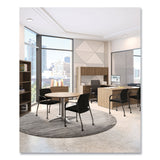 HON Ignition Series Guest Chair with Arms, Polyester Fabric Seat, 25" x 21.75" x 33.5", Black (HONIS109HCU10) Each
