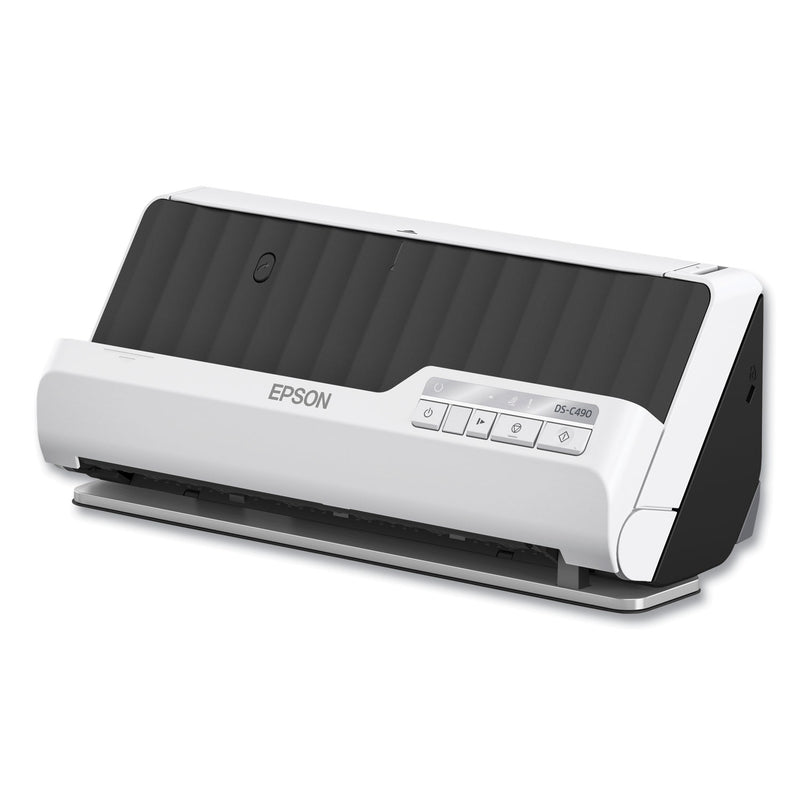 Epson® DS-C490 Color Compact Desktop Document Scanner, 660 dpi Optical Resolution, 20-Sheet Auto Document Feeder (EPSB11B271201) Each
