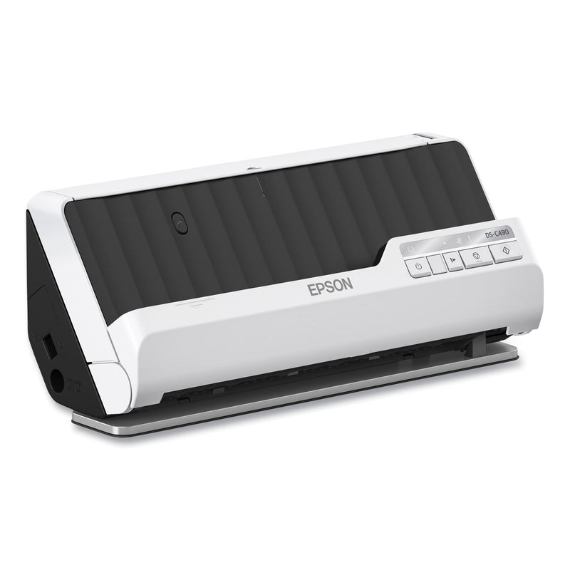Epson® DS-C490 Color Compact Desktop Document Scanner, 660 dpi Optical Resolution, 20-Sheet Auto Document Feeder (EPSB11B271201) Each