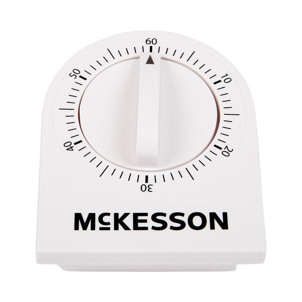 McKesson Mechanical Timer Count Down 60 Minutes Dial Display (476695_EA) 1/EA