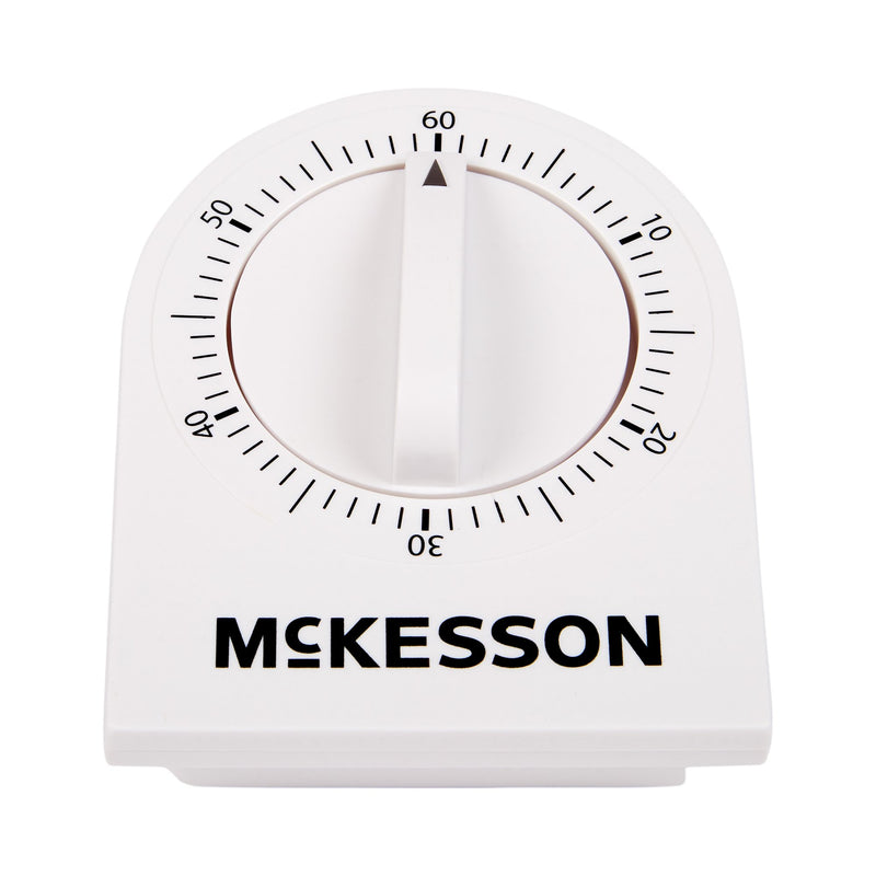 McKesson Mechanical Timer Count Down 60 Minutes Dial Display (476695_EA) 1/EA