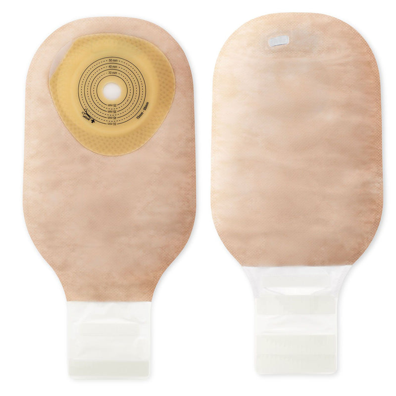 Premier™ Colostomy Pouch One-Piece System 12 Inch Length Flat, Trim To Fit 5/8 to 2-1/8 Inch Stoma Drainable (495238_BX) 10/BX