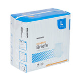 McKesson Classic Unisex Adult Incontinence Brief Large Disposable Light Absorbency (973139_CS) 72/CS