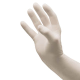 NitriDerm® COATS® Exam Glove Small NonSterile Nitrile Standard Cuff Length Fully Textured White Chemo Tested (880525_BX) 200/BX