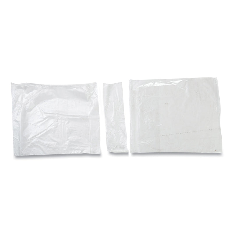 Saddle Bags, Fold-Top Closure, 0.59 mil, 7.99" x 6.49", Clear, 2,000/Carton (RPPSB67) Case of 2000