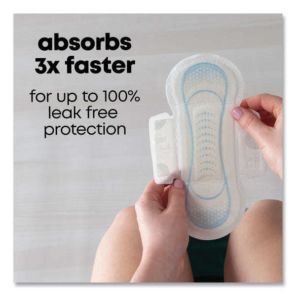 Kotex® U by Kotex Security Regular Ultrathin Pad with Wings, Unscented, 36/Pack (KCM53631) Pack of 36