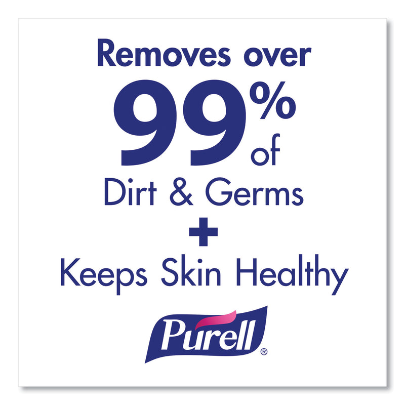 Purell Hand Sanitizing Wipes, 7 x 6, Clean Scent, White, 40/Canister, 6/Carton (GOJ912006CMR01) Case of 6