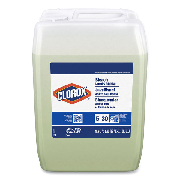 P&G Pro Line Clorox Bleach Laundry Additive, 5 gal Closed Loop Container (PPL70678) Each