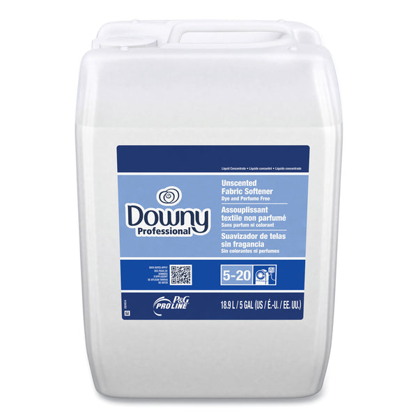 P&G Pro Line Downy Professional Unscented Fabric Softener, 5 gal Closed-Loop Container (PPL70679) Each