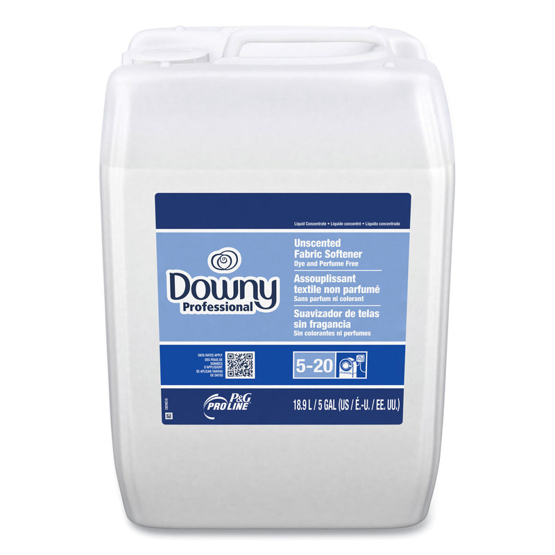P&G Pro Line Downy Professional Unscented Fabric Softener, 5 gal Closed-Loop Container (PPL70679) Each