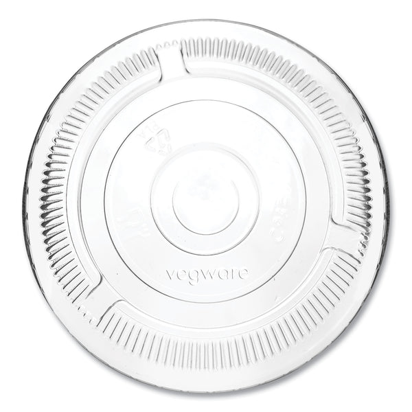 Vegware 96 Series Cold Cup Lids, Fits 96-Series Cups,1,000/Carton (VEGC96FCH) Case of 1000